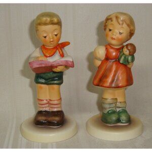 GOEBEL "Puppet Princess" 2103/A & Honor Student 2087/B Club Lot of 2